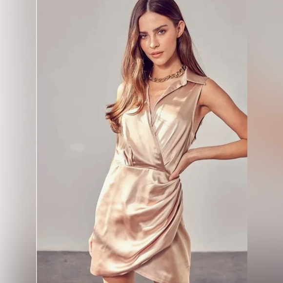 Do+Be Gold dress - Picture 1 of 4